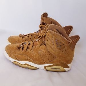Air Jordan 6 Retro Wheat Athletic Shoes